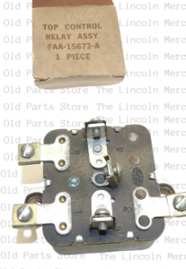 Relay, Window - Convertible Top Motor Relay 6-Volt- NOS